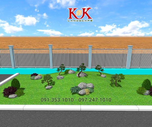 THIẾT KẾ CẢNH QUAN NHÀ MÁY VICOME – KHU CÔNG NGHIỆP THÀNH THÀNH CÔNG, TÂY NINH