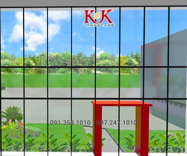 THIẾT KẾ TIỂU CẢNH NHÀ MÁY SẢN XUẤT BAO BÌ – KHU CÔNG NGHIỆP TÂN BÌNH