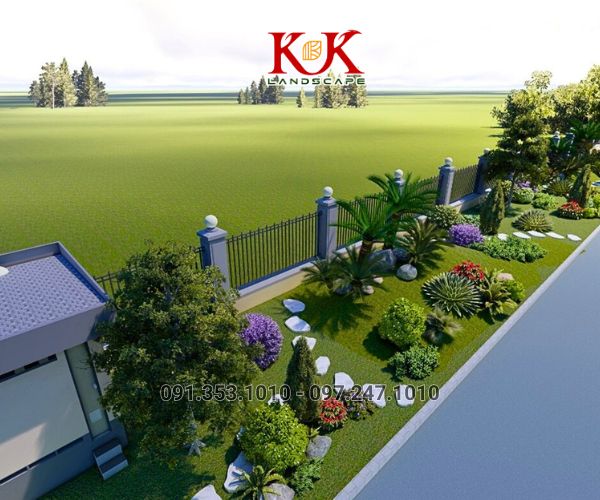 THIẾT KẾ VÀ THI CÔNG CẢNH QUAN NHÀ MÁY, KHU CÔNG NGHIỆP – GIẢI PHÁP XANH TOÀN DIỆN TỪ KK LANDSCAPE