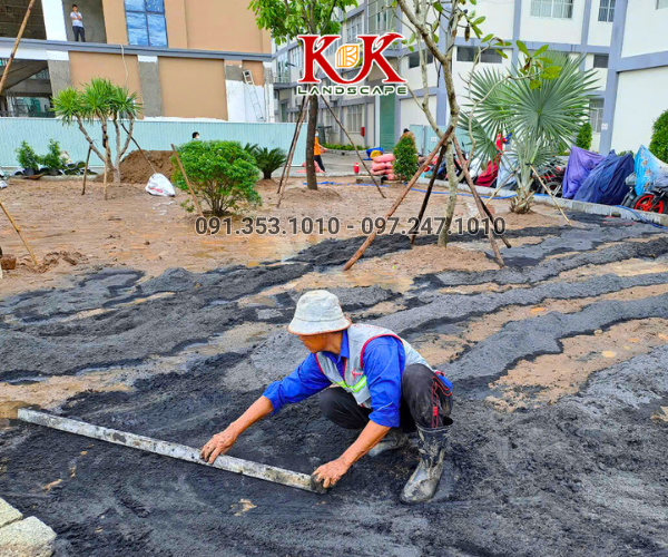 DỰ ÁN CẢNH QUAN NHÀ MÁY NGŨ KIM HUNG HING HONGKONG – LONG AN