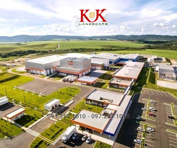 CHĂM SÓC CẢNH QUAN CÂY XANH NHÀ MÁY, KCN – DUY TRÌ MẢNG XANH BỀN VỮNG, THẨM MỸ