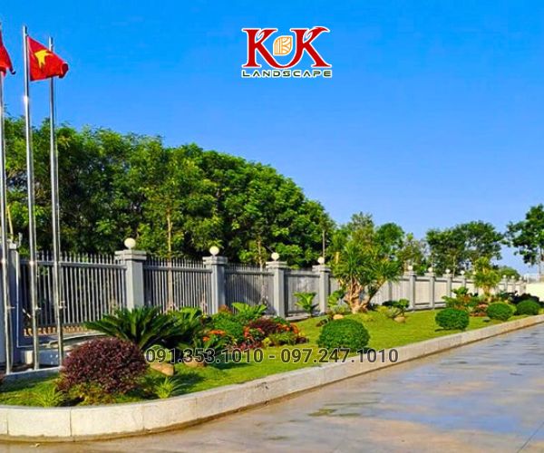 BÁO GIÁ TRỒNG CÂY BỤI, CÂY TRANG TRÍ CHO NHÀ MÁY, KCN