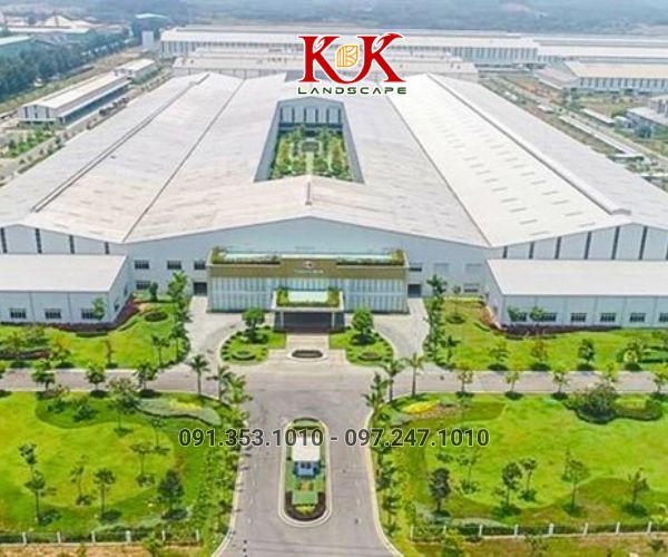 BÁO GIÁ THI CÔNG TRỒNG CỎ THẢM CHO NHÀ MÁY, KHU CÔNG NGHIỆP