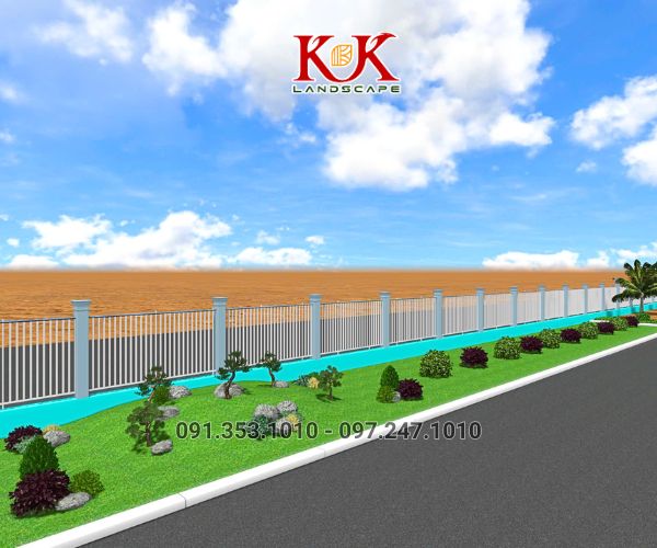 THIẾT KẾ CẢNH QUAN NHÀ MÁY VICOME – KHU CÔNG NGHIỆP THÀNH THÀNH CÔNG, TÂY NINH
