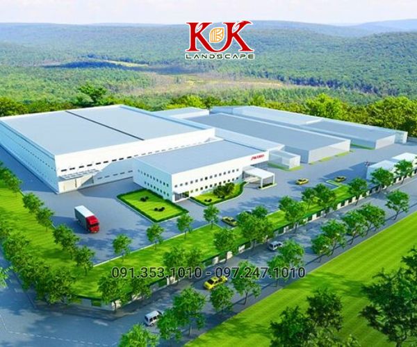 Thiết kế và thi công cảnh quan nhà máy