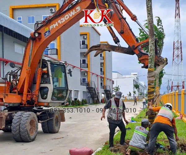 THI CÔNG CẢNH QUAN NHÀ MÁY TOP SPORTS TEXTILE VIỆT NAM – DỰ ÁN TIÊU BIỂU TẠI TÂY NINH