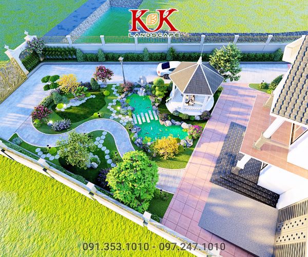 QUY TRÌNH THIẾT KẾ THI CÔNG SÂN VƯỜN CHUYÊN NGHIỆP – HÀNH TRÌNH TẠO NÊN NHỮNG KHU VƯỜN BIẾT THỞ