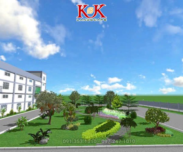 DỰ ÁN CẢNH QUAN NHÀ MÁY NGŨ KIM HUNG HING HONGKONG – LONG AN