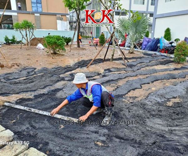 THIẾT KẾ VÀ THI CÔNG CẢNH QUAN NHÀ MÁY, KHU CÔNG NGHIỆP – GIẢI PHÁP XANH TOÀN DIỆN TỪ KK LANDSCAPE