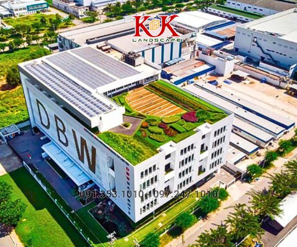 XU HƯỚNG XANH TRONG NHÀ MÁY, KHU CÔNG NGHIỆP