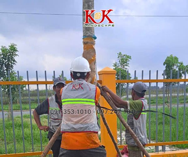 THI CÔNG CẢNH QUAN NHÀ MÁY TOP SPORTS TEXTILE VIỆT NAM – DỰ ÁN TIÊU BIỂU TẠI TÂY NINH