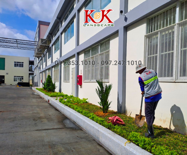 DỰ ÁN CẢNH QUAN NHÀ MÁY NGŨ KIM HUNG HING HONGKONG – LONG AN