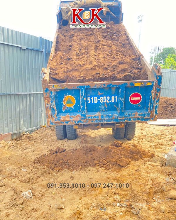 Cấp đất thịt và giá thể cho công trình