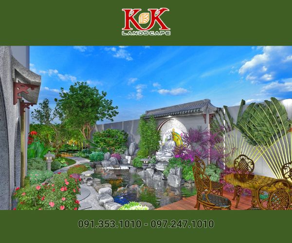 BÁO GIÁ THIẾT KẾ VÀ THI CÔNG CẢNH QUAN SÂN VƯỜN