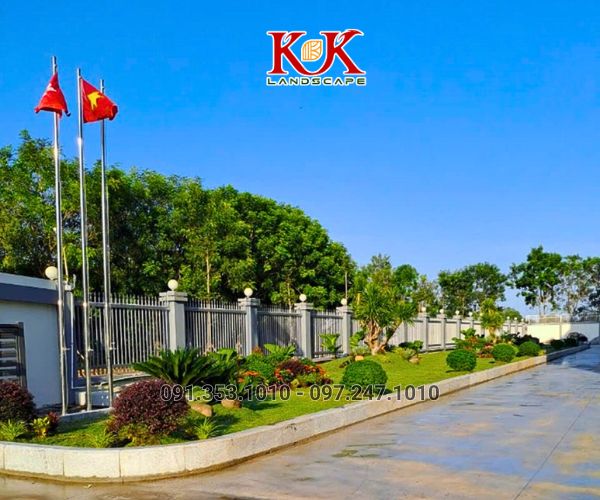 BÁO GIÁ TRỒNG CÂY BỤI, CÂY TRANG TRÍ CHO NHÀ MÁY, KCN