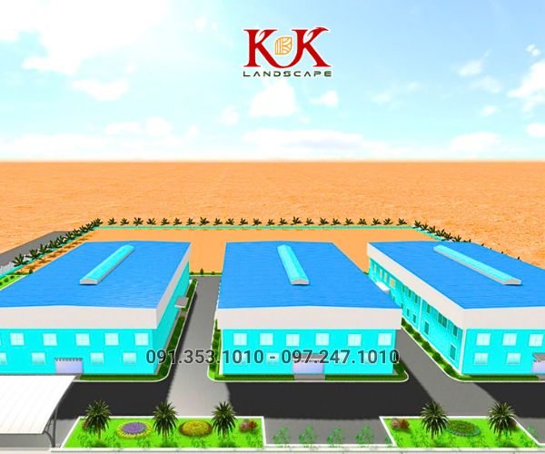 BÁO GIÁ TRỒNG CÂY XANH BÓNG MÁT CHO NHÀ MÁY, KCN