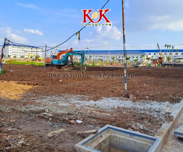 THI CÔNG CẢNH QUAN NHÀ MÁY TOP SPORTS TEXTILE VIỆT NAM – DỰ ÁN TIÊU BIỂU TẠI TÂY NINH