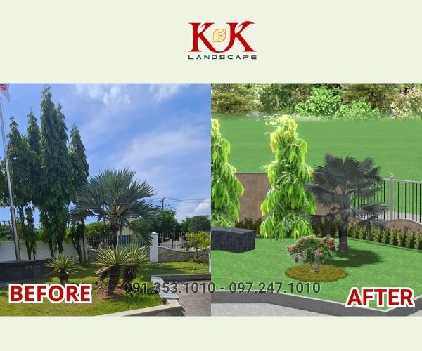 THIẾT KẾ TIỂU CẢNH NHÀ MÁY SẢN XUẤT BAO BÌ – KHU CÔNG NGHIỆP TÂN BÌNH