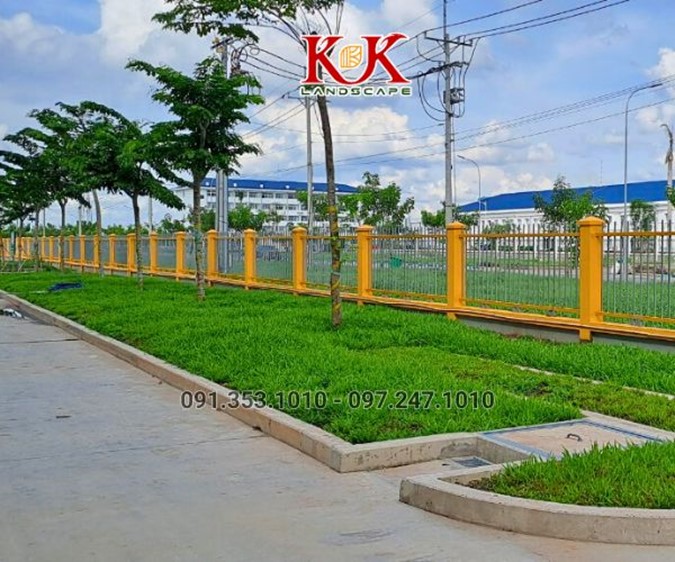 trồng cây xanh bóng mát cho nhà máy