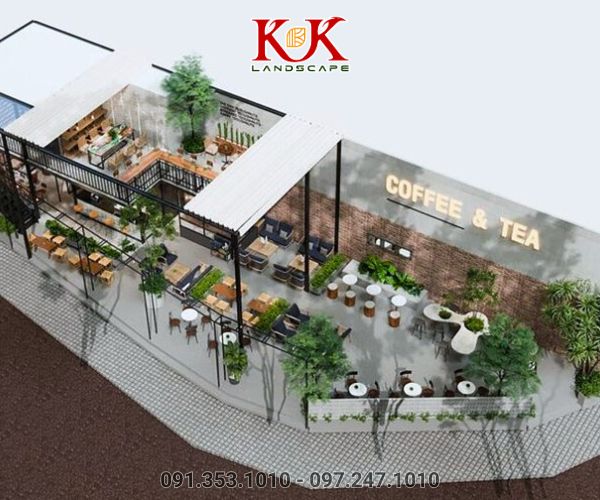 THIẾT KẾ VÀ THI CÔNG QUÁN CAFE SÂN VƯỜN – GIẢI PHÁP KINH DOANH HIỆU QUẢ, BỀN VỮNG