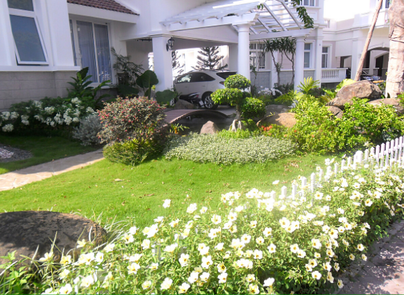 THIẾT KẾ VƯỜN BIỆT THỰ ĐẸP THEO CÁCH RIÊNG