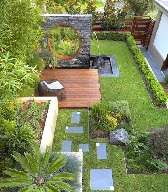 Ý TƯỞNG THIẾT KẾ SÂN VƯỜN BIỆT THỰ HIỆN ĐẠI