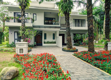 THIẾT KẾ VƯỜN HOA TRƯỚC NHÀ ĐỘC ĐÁO