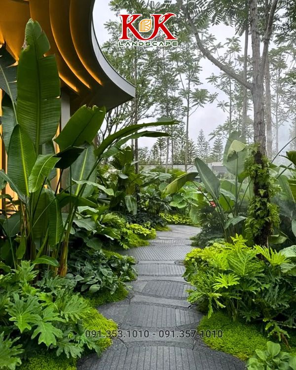 dịch vụ chăm sóc cảnh quan sân vườn