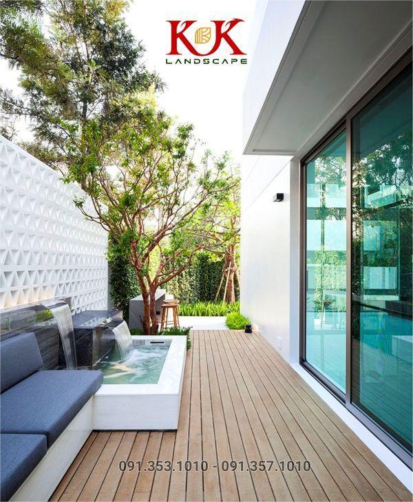Thiết kế thi công sân vườn nhà ở