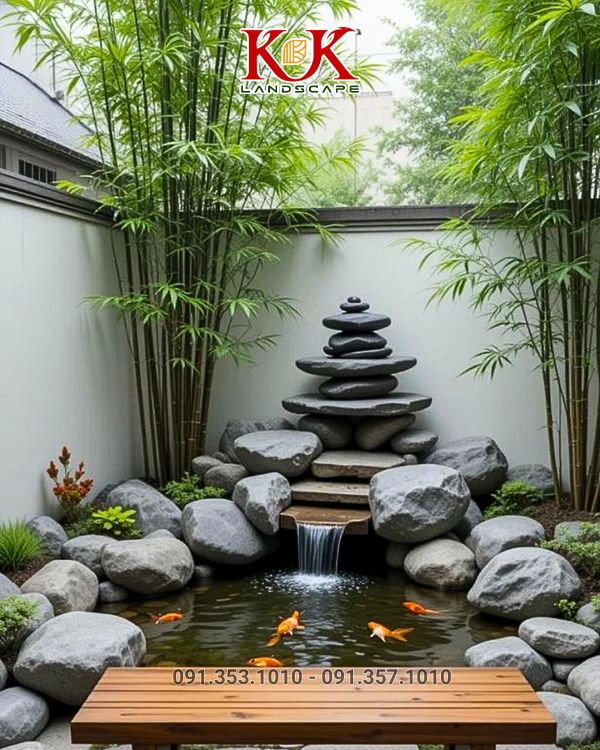 THIẾT KẾ VÀ THI CÔNG HỒ KOI – NGHỆ THUẬT KIẾN TẠO KHÔNG GIAN SỐNG ĐẲNG CẤP