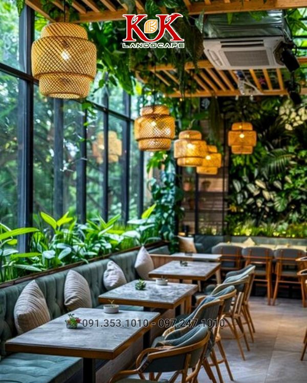THIẾT KẾ VÀ THI CÔNG QUÁN CAFE SÂN VƯỜN – GIẢI PHÁP KINH DOANH HIỆU QUẢ, BỀN VỮNG