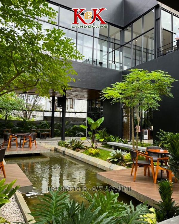 thi công quán café