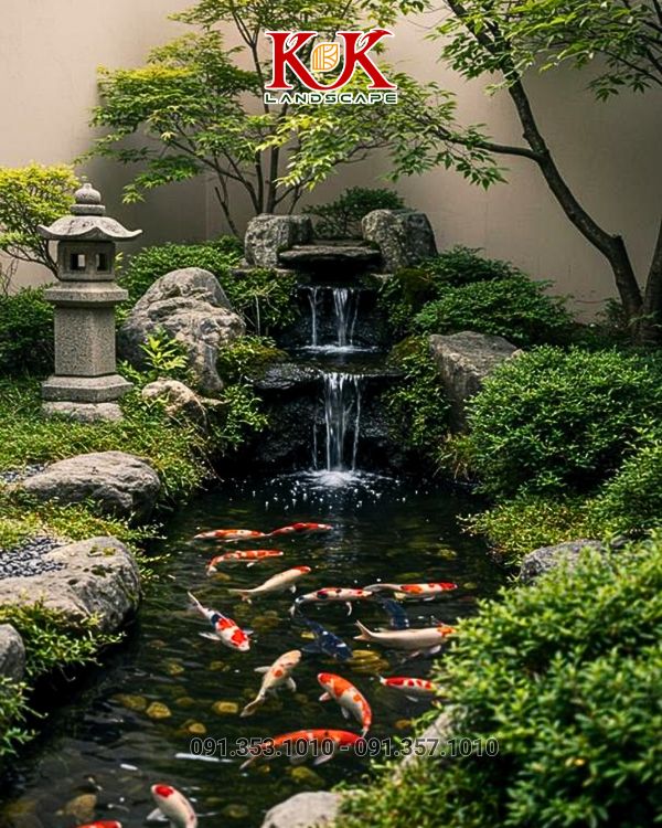 THIẾT KẾ VÀ THI CÔNG HỒ KOI – NGHỆ THUẬT KIẾN TẠO KHÔNG GIAN SỐNG ĐẲNG CẤP