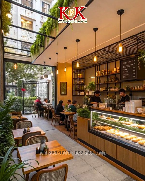 THIẾT KẾ VÀ THI CÔNG QUÁN CAFE SÂN VƯỜN – GIẢI PHÁP KINH DOANH HIỆU QUẢ, BỀN VỮNG